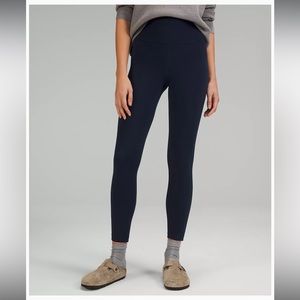 Lululemon Align HR pant 25” true navy size 4